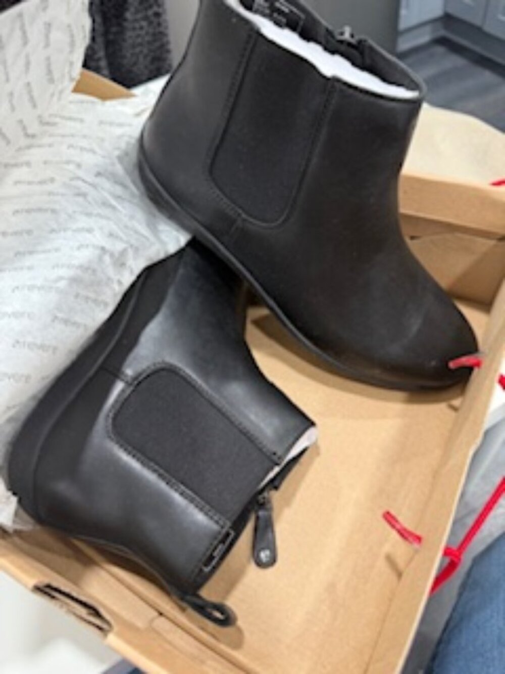 Revere Women’s Oslo Leather Ankle Bootie